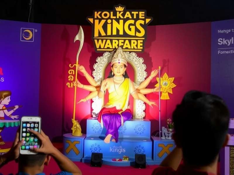 Kolkata Kings Warfare - Durga Puja 2024 Celebration Kolkata Kings Warfare Durga Puja Event